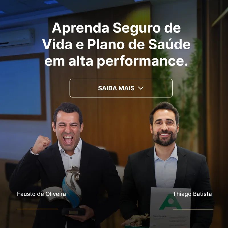 Aprenda Seguro de Vida e Plano de Saúde em Alta Performance.